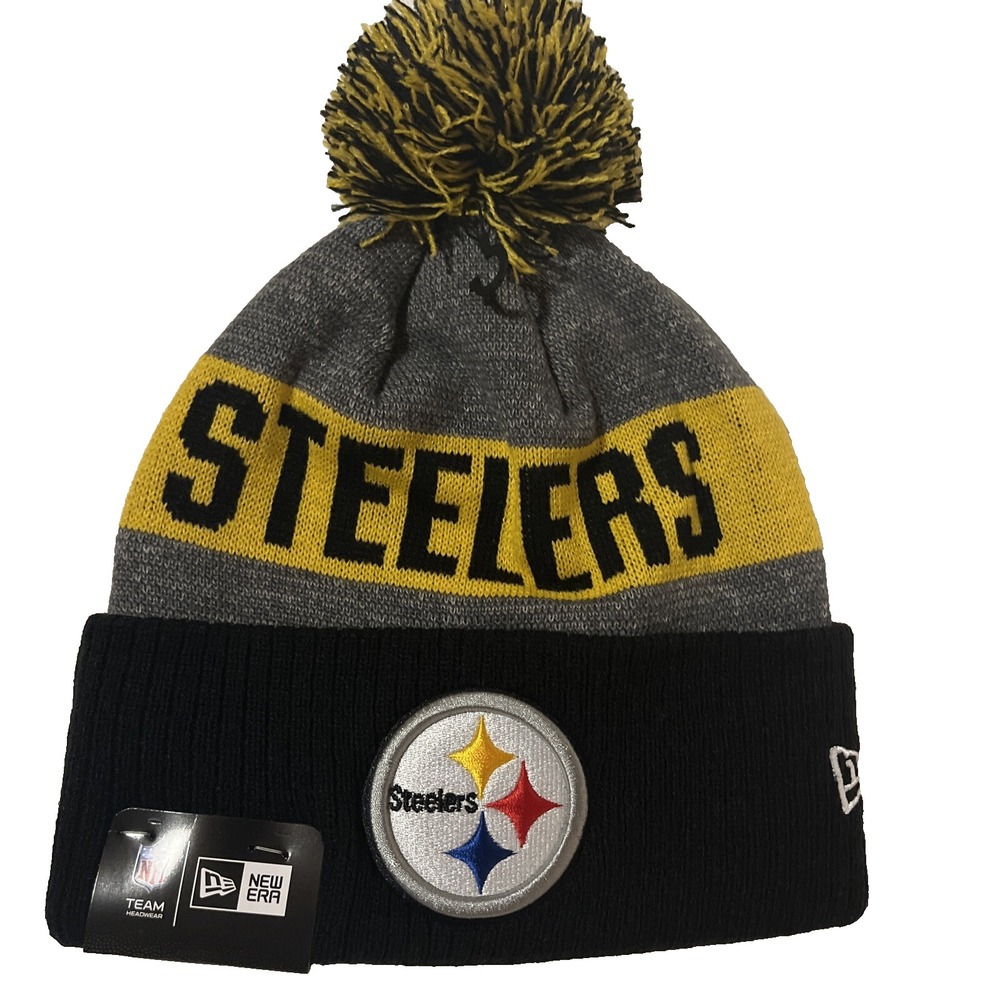Pittsburgh Steelers Knit Winter Hat Beanie New Era‎ Cap Field Sideline NWT